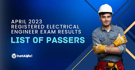 RESULTS: April 2023 Electrical Engineers Licensure .